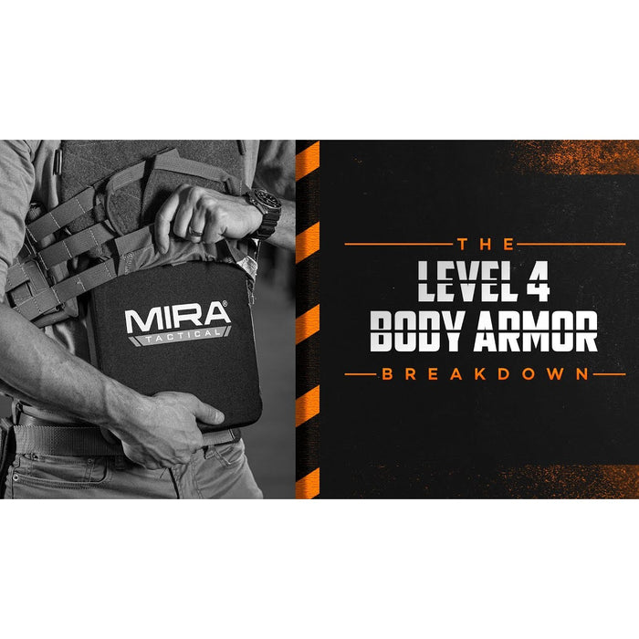 MIRA Safety Tactical Level 4 Body Armor Plate