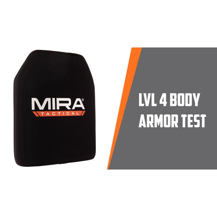 MIRA Safety Tactical Level 4 Body Armor Plate