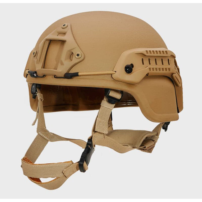 Ace Link Armor Ballistic Helmet MICH Combat Coyote Brown