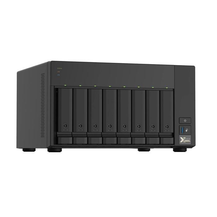 BackStreet Surveillance (NAS-8 Bay) Network Attached Storage, 8 Hard Drive Bays