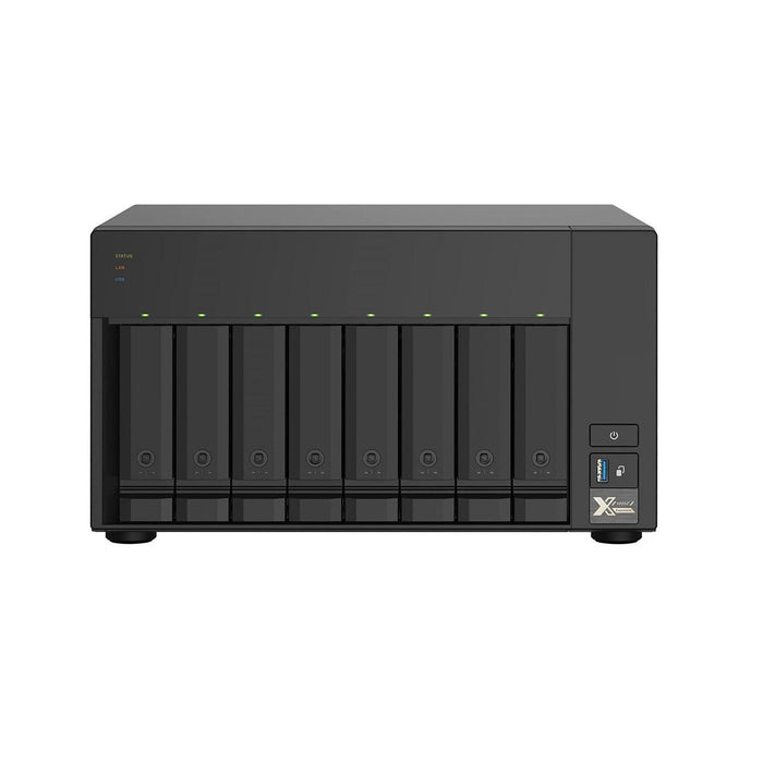 BackStreet Surveillance (NAS-8 Bay) Network Attached Storage, 8 Hard Drive Bays