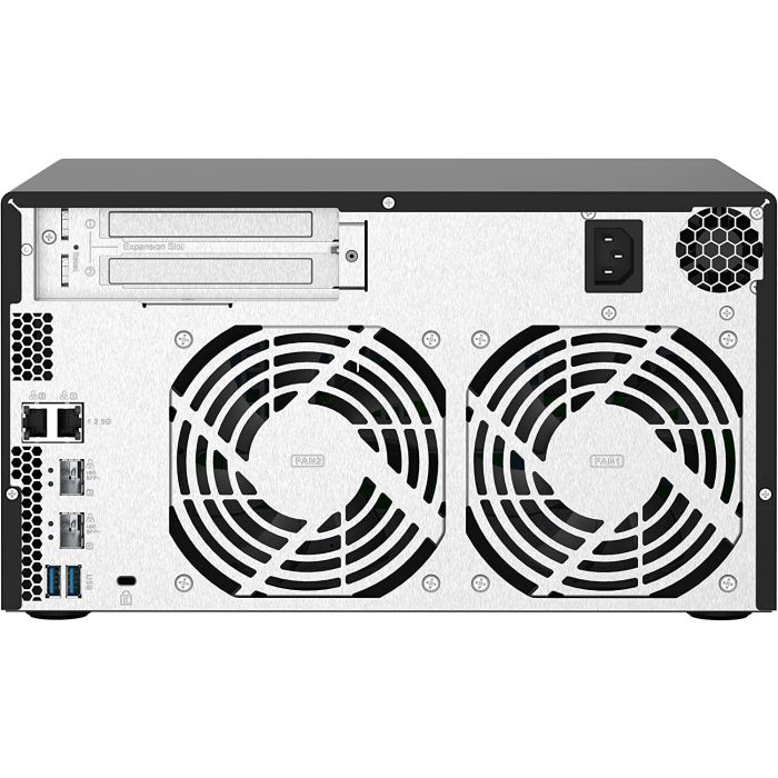 BackStreet Surveillance (NAS-8 Bay) Network Attached Storage, 8 Hard Drive Bays