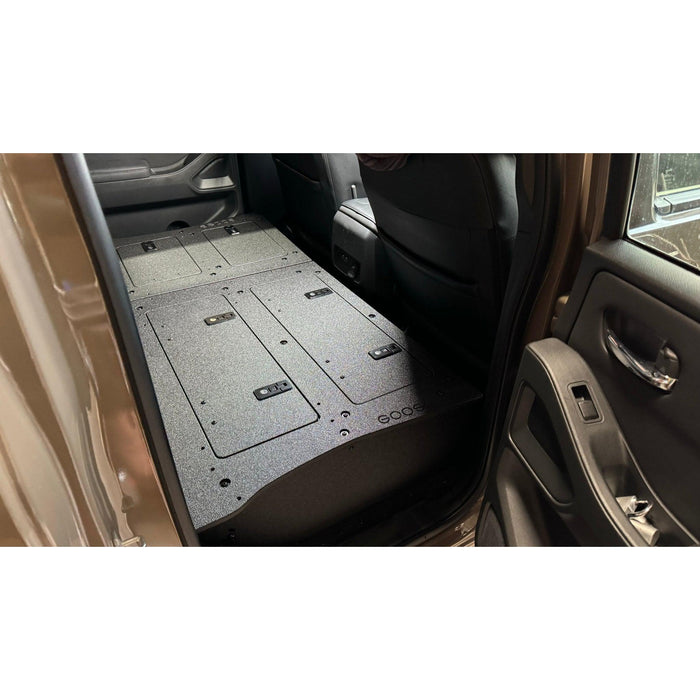 Nissan - Frontier - Crew Cab - 2021-Present - 3rd Gen - Explore Series - Second Row Seat Delete Plate System