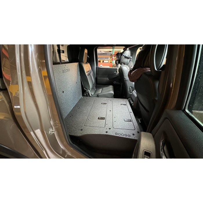Nissan - Frontier - Crew Cab - 2021-Present - 3rd Gen - Explore Series - Second Row Seat Delete Plate System