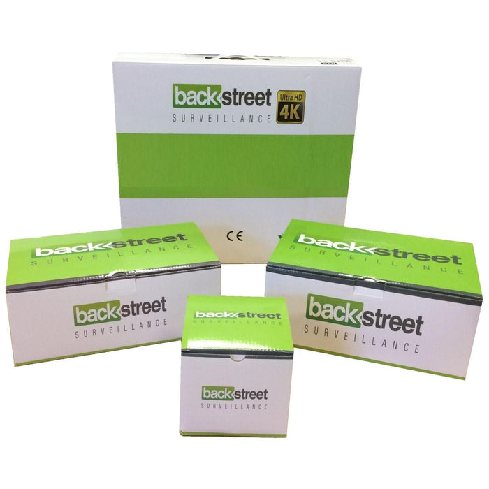 BackStreet Surveillance (CSKit16-B-4K) 16 Bullet Style Zoom Security Camera System