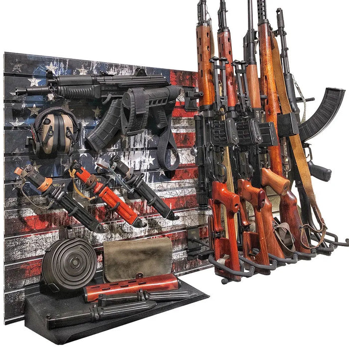 Hold Up Displays HD93-F American Flag Gun Wall Bundle