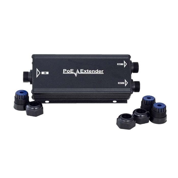 BackStreet Surveillance (POE-EX2003) Waterproof IP Signal & Power PoE Splitter