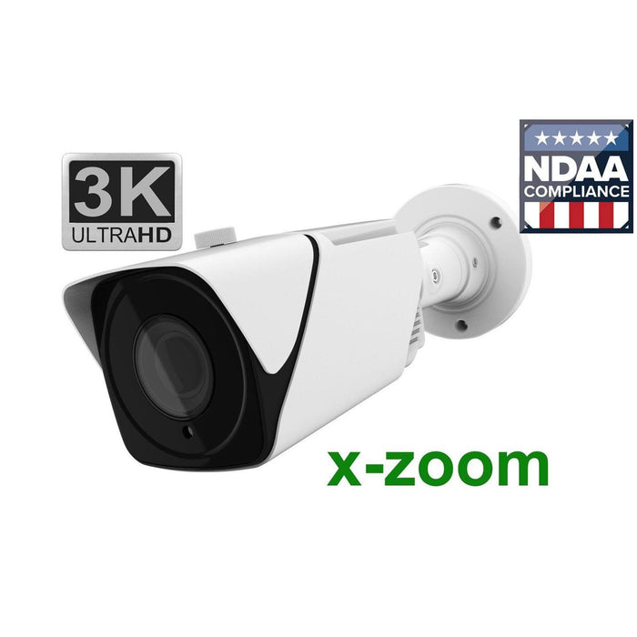 BackStreet Surveillance (Pro240MZ) 3K Outdoor Long Range Motorized Zoom