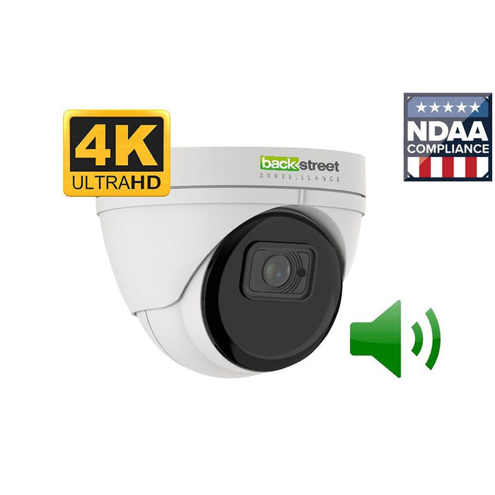 BackStreet Surveillance (Pro90D-4K) 4K Turret Vandal Dome, Consumers #1 Choice