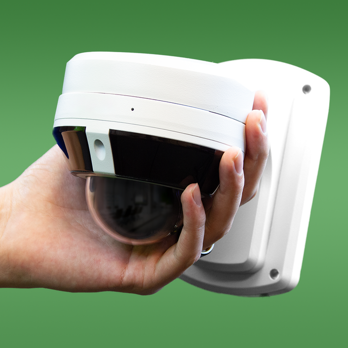 BackStreet Surveillance (PTZ-Dot) Mini Indoor or Outdoor Pan-Tilt-Zoom