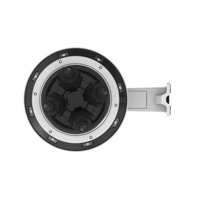 BackStreet Surveillance (Quad-Pro) 4 Cameras 1 Dome, 360 Degree View