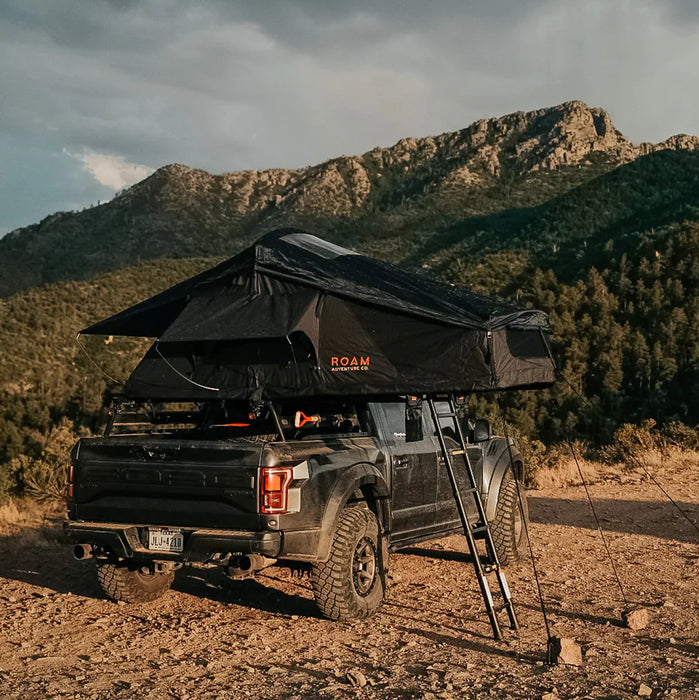 ROAM Adventure Co Vagabond Standard Forest Green/Hyper Orange Rooftop Tent