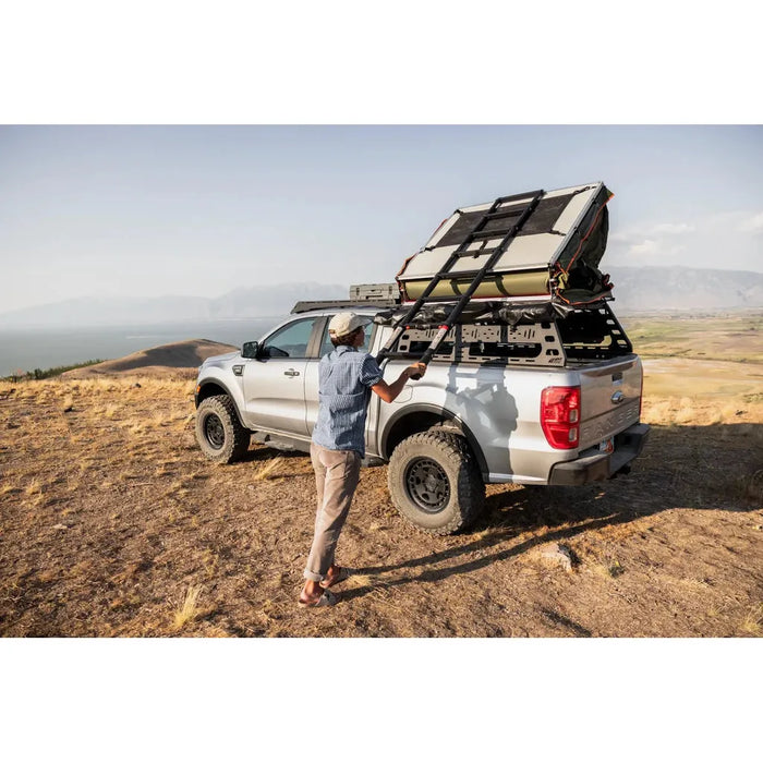 ROAM Adventure Co Vagabond Standard Forest Green/Hyper Orange Rooftop Tent