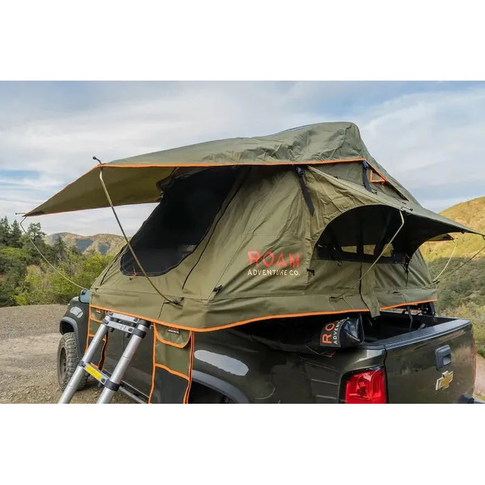 ROAM Vagabond Lite Forest Green/Hyper Orange Rooftop Tent (2 Person)