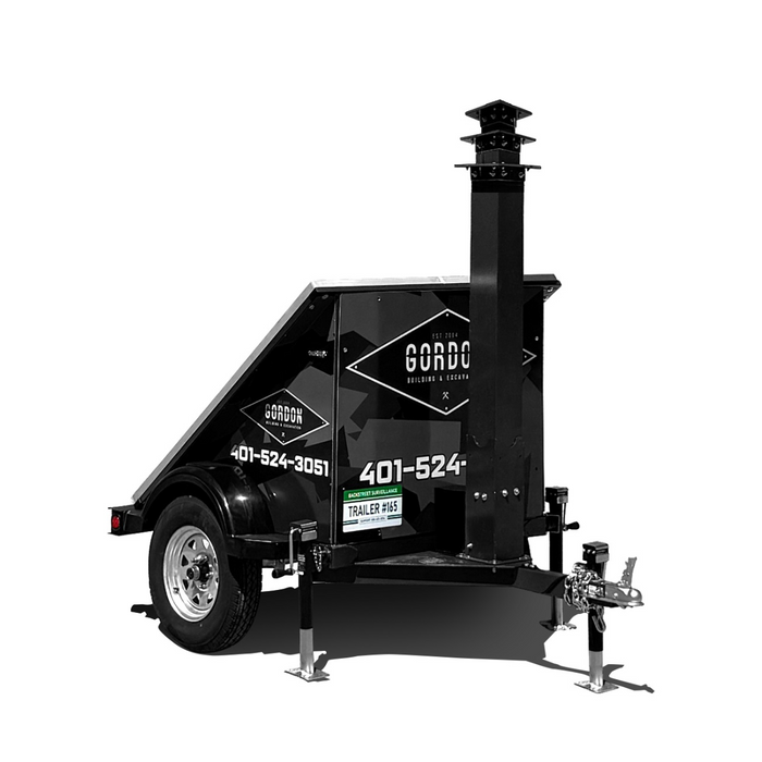 BackStreet Surveillance Scout-X Solar Mobile Trailer Platform