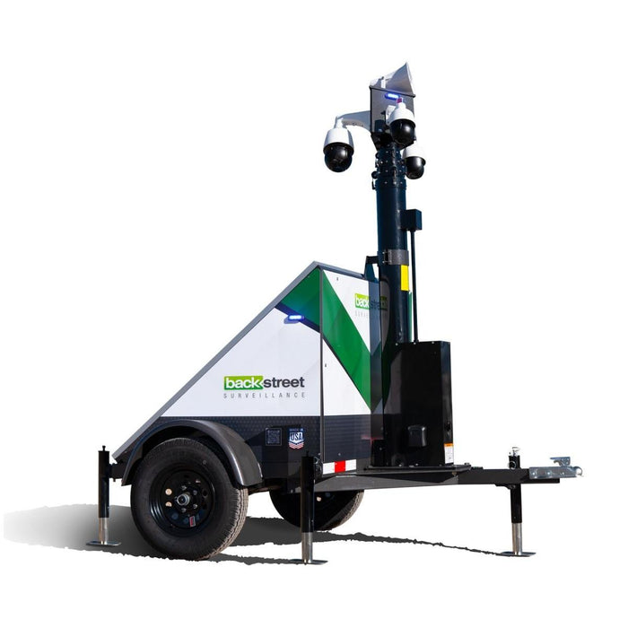 BackStreet Surveillance The Scout CCTV Trailer Rent-To-Own