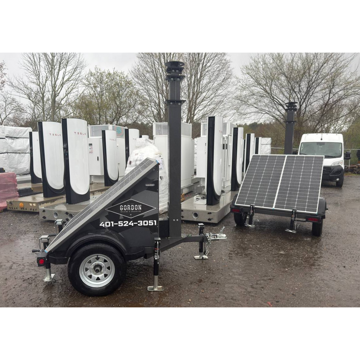 BackStreet Surveillance Scout-X Solar Mobile Trailer Platform