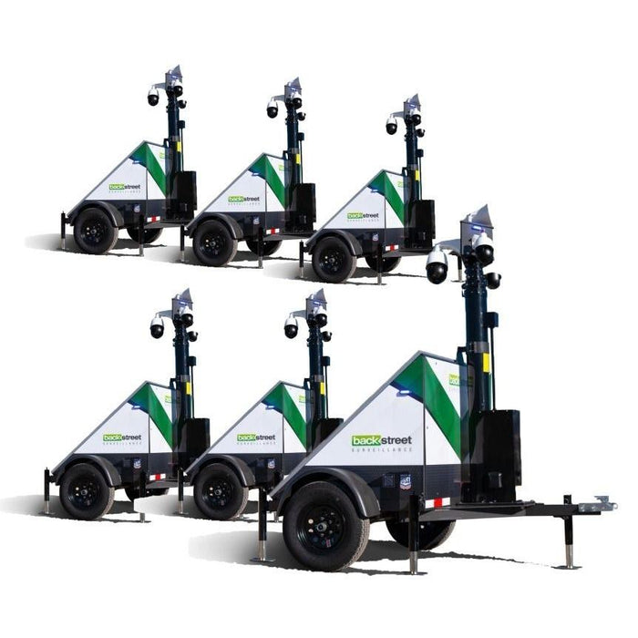 BackStreet Surveillance Scout (6) Trailer Mobile Surveillance Fleet