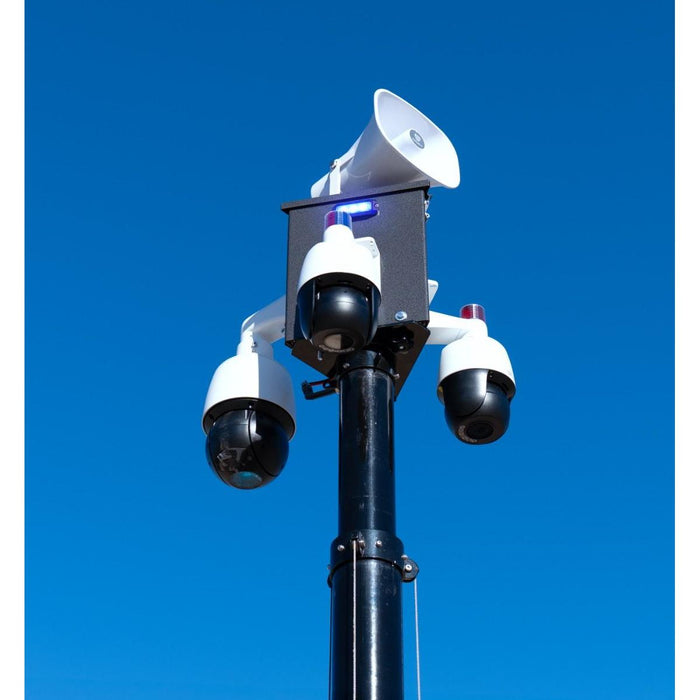BackStreet Surveillance Scout-X Solar Mobile Trailer Platform