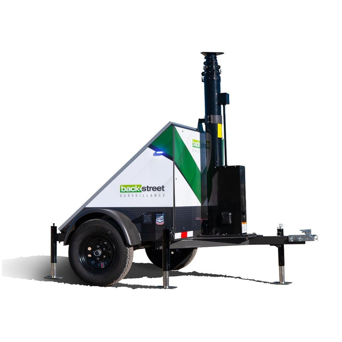 BackStreet Surveillance Scout-X Solar Mobile Trailer Platform