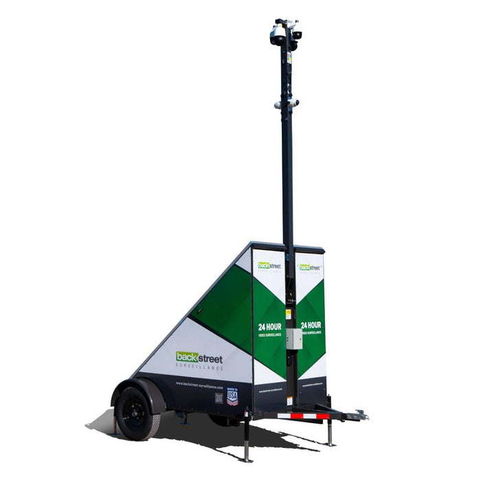 BackStreet Surveillance Sentry-Pro Mobile Surveillance Trailer