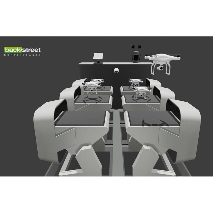 BackStreet Surveillance SolarDock Mobile Power Platform for Drones