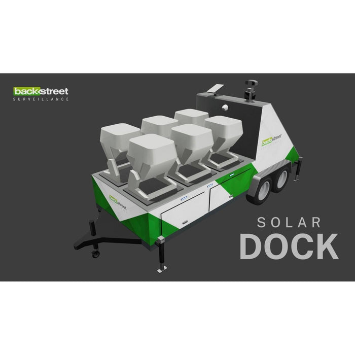 BackStreet Surveillance SolarDock Mobile Power Platform for Drones