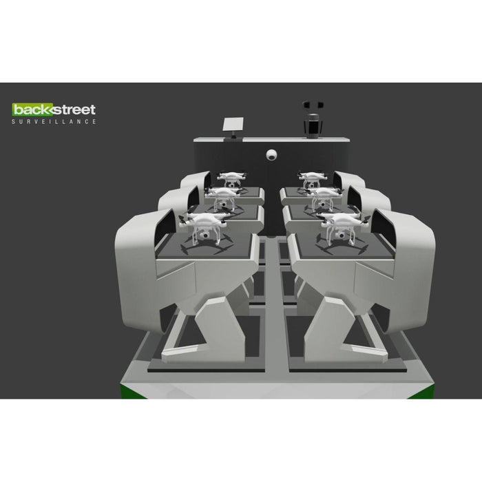 BackStreet Surveillance SolarDock Mobile Power Platform for Drones