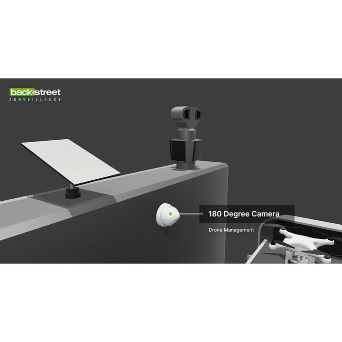 BackStreet Surveillance SolarDock Mobile Power Platform for Drones