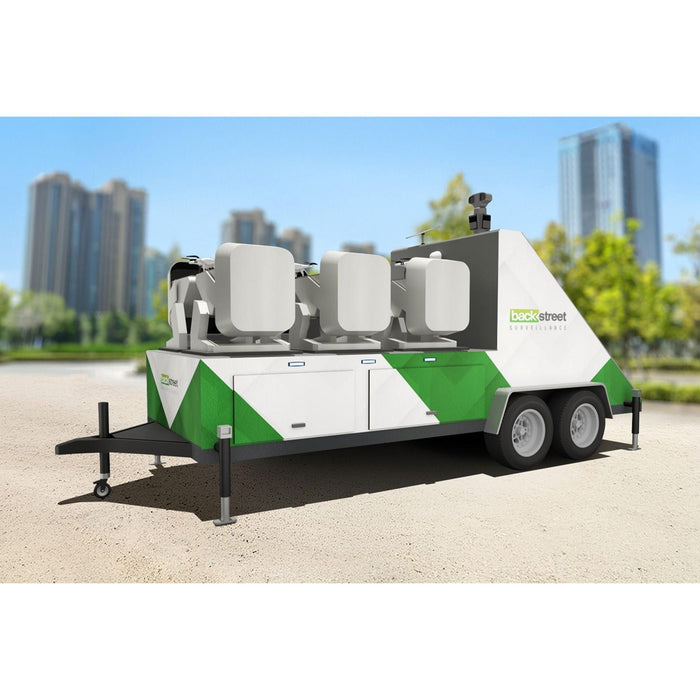 BackStreet Surveillance SolarDock Mobile Power Platform for Drones