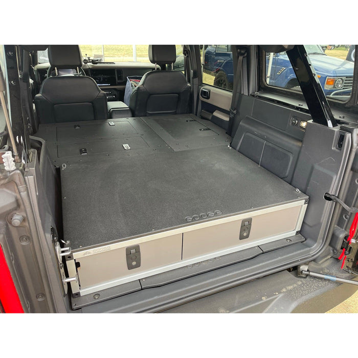 Stealth Sleep and Storage Package for Ford Bronco 2021-Present 6th Gen. 4 Door