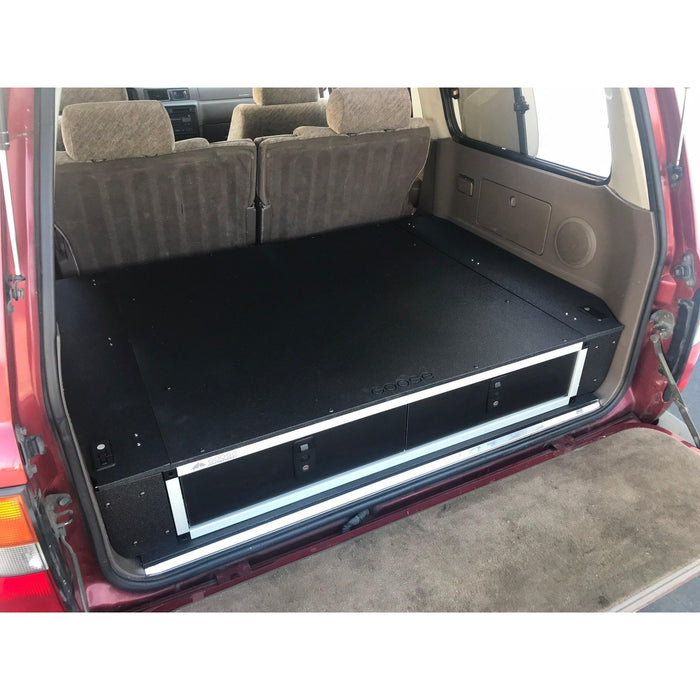 Stealth Sleep and Storage Packaged for Toyota Land Cruiser 1991-1997 80 Series - 43-3/8" W x 8" H x 40" D