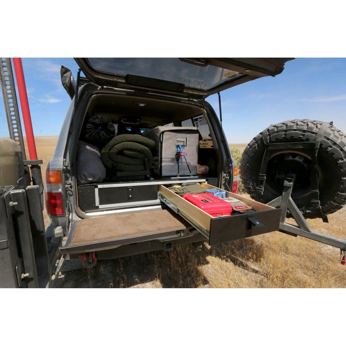 Stealth Sleep and Storage Packaged for Toyota Land Cruiser 1991-1997 80 Series - 43-3/8" W x 8" H x 40" D