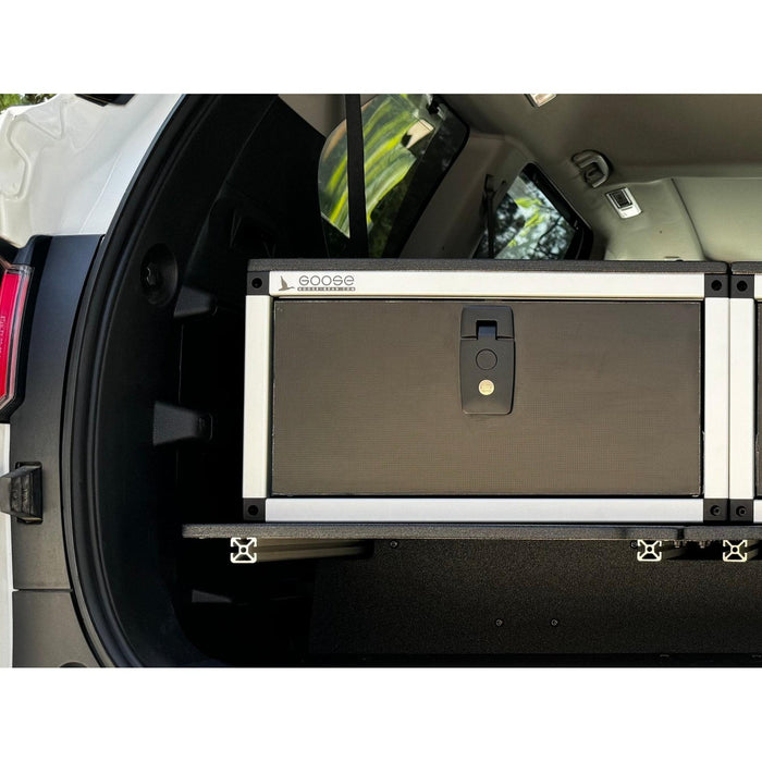 Toyota - Sequoia - 2023-Present - 3rd Gen - Explore Series - Single Drawer - 19-3/16" Width x 38" Deep x 10" High - Drawer Module with Short Drawer 20" and Storage Space Behind Drawer