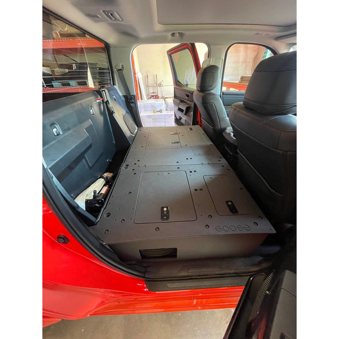 Toyota Tundra 2022-Present 3rd Gen. CrewMax - Second Row Seat Delete Plate System