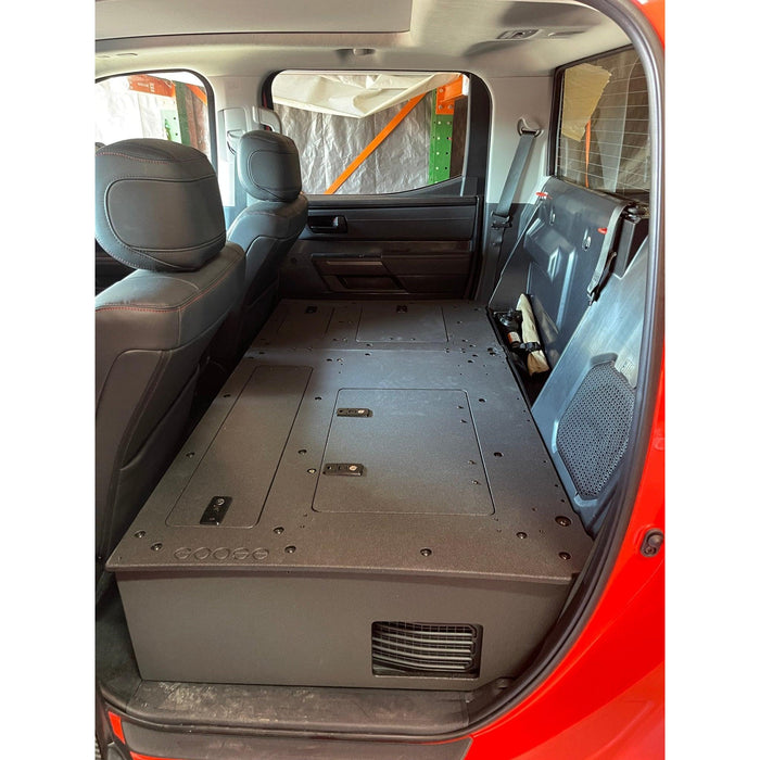 Toyota Tundra 2022-Present 3rd Gen. CrewMax - Second Row Seat Delete Plate System