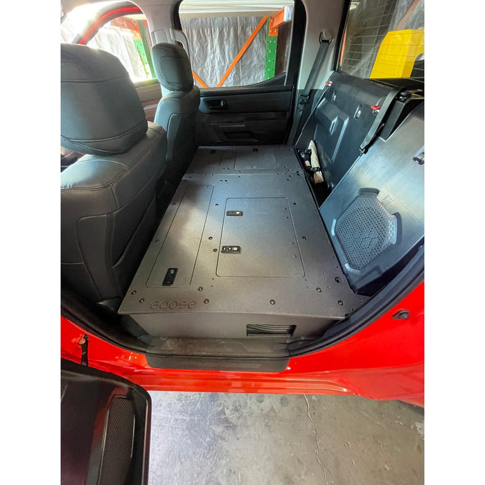 Toyota Tundra 2022-Present 3rd Gen. CrewMax - Second Row Seat Delete Plate System