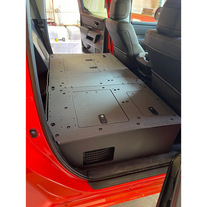 Toyota Tundra 2022-Present 3rd Gen. CrewMax - Second Row Seat Delete Plate System