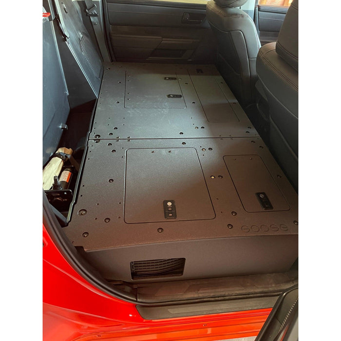 Toyota Tundra 2022-Present 3rd Gen. CrewMax - Second Row Seat Delete Plate System