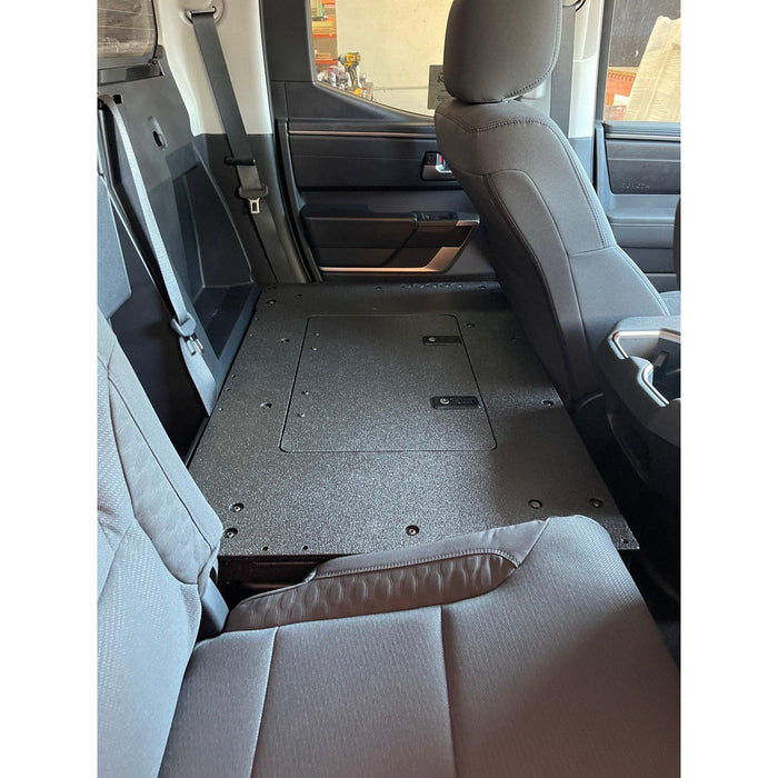 Toyota Tundra 2022-Present 3rd Gen. DoubleCab - Second Row Seat Delete Plate System