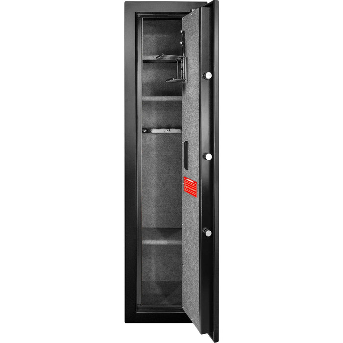 Barska AX11898 5.52 Cu. ft Biometric Rifle Safe, Black - Ironclad Sentry