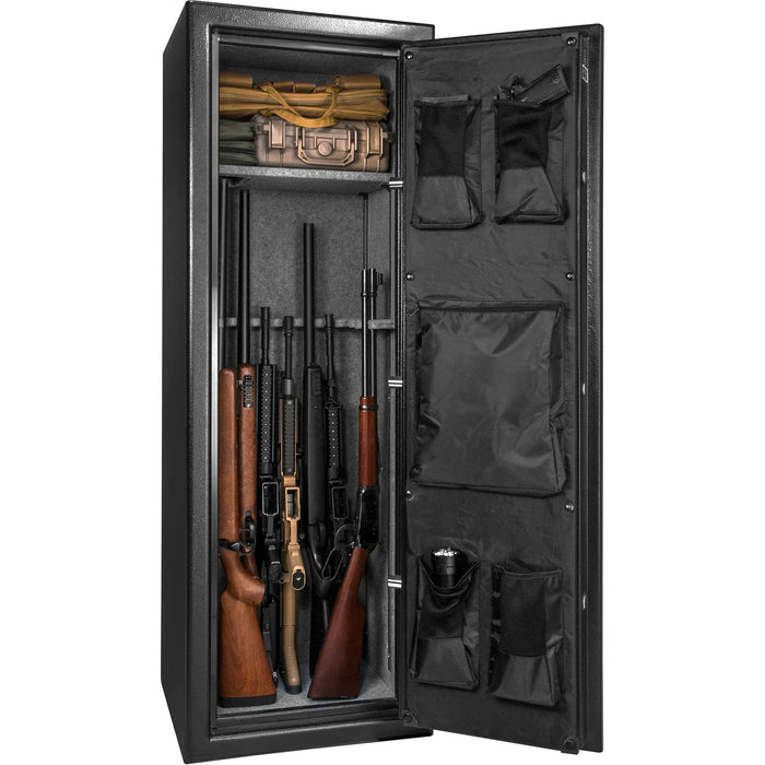 Barska FV1000 AX12216 FireVault Fireproof Keypad Rifle Safe, Black - Ironclad Sentry