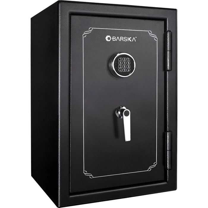 Barska FV500 AX12674 FireVault Fireproof Keypad Security Safe, Black - Ironclad Sentry