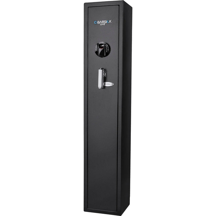 Barska HQ800 AX12760 Biometric Keypad Rifle Safes | Keypad-C, Black - Ironclad Sentry