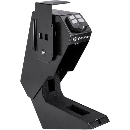 Barska AX13092 Quick Access Biometric Keypad Handgun Desk Safe, Black - Ironclad Sentry