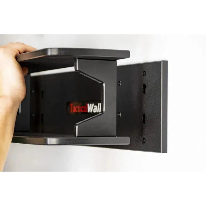 TacticalWalls ModWall Dual Shelf Package, Black - Ironclad Sentry