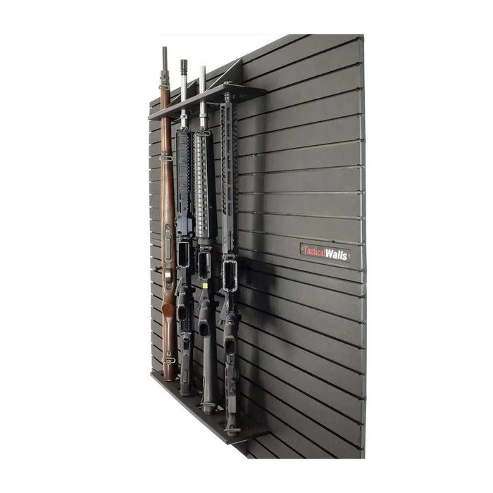 TacticalWalls ModWall Vertical Rifle Rack, Black - Ironclad Sentry