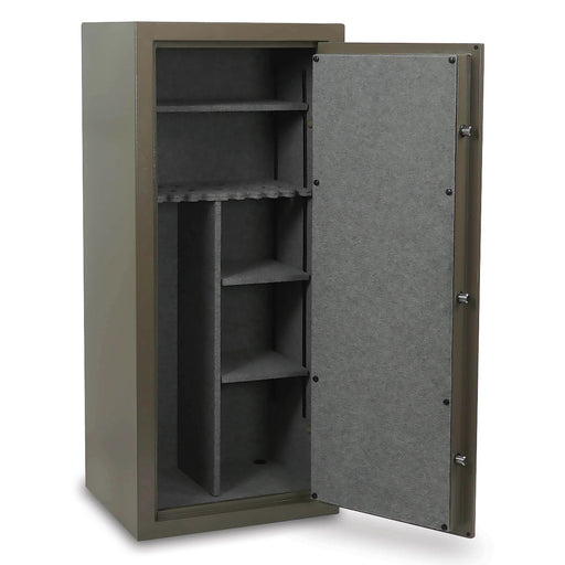 Sports Afield Journey SA5524J 30-Gun Electronic Lock Gun Safe, OD Green Textured Gloss Finish - Ironclad Sentry