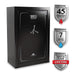 Sports Afield Preserve SA5940P-BIO 40-Gun Fire and Waterproof Gun Safe with Electronic Lock, Black Textured Gloss - Ironclad Sentry