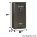 Remington Express SAR5924E 24-Gun Fireproof and Waterproof Gun Safe with Electronic Lock, Graphite Satin Metallic Finish - Ironclad Sentry